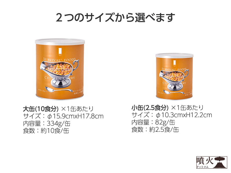 サバイバルフーズ チキンカレー