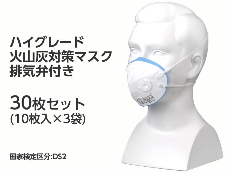ハイグレード火山灰対策マスク 排気弁付