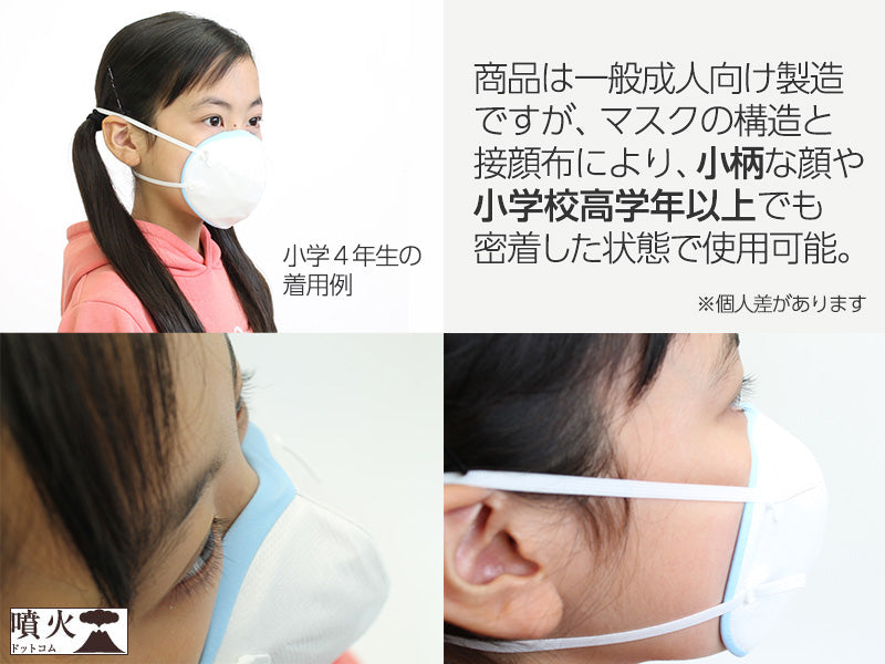 ハイグレード火山灰対策マスク 排気弁付
