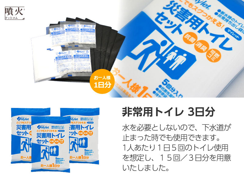 噴火対策備蓄セット(噴火防災シリーズ)