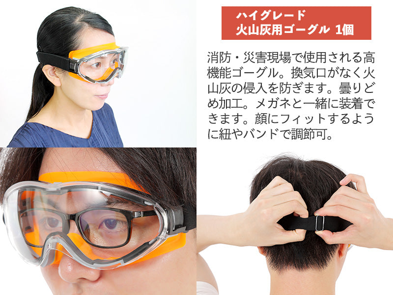 登山時噴火対策セット(噴火防災シリーズ)