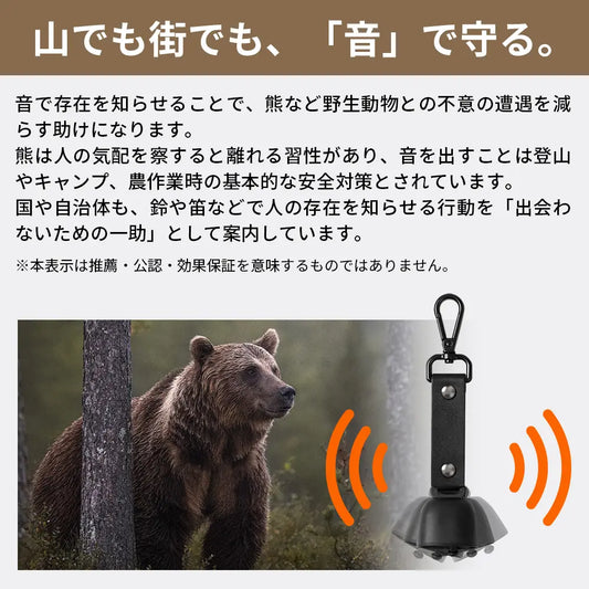 クマ鈴&ホイッスル