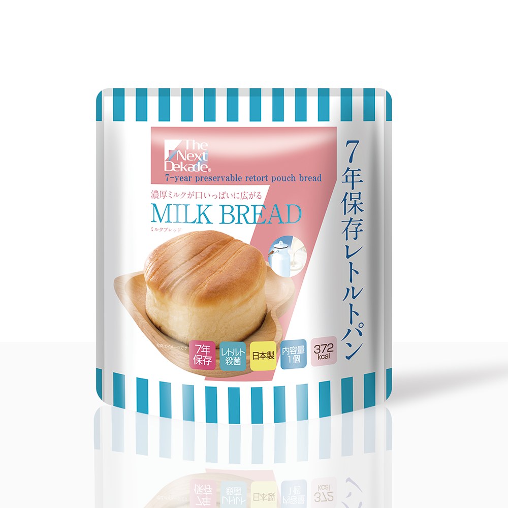 3日分保存食セット Completed Evo レトルトパン ミルクブレッド