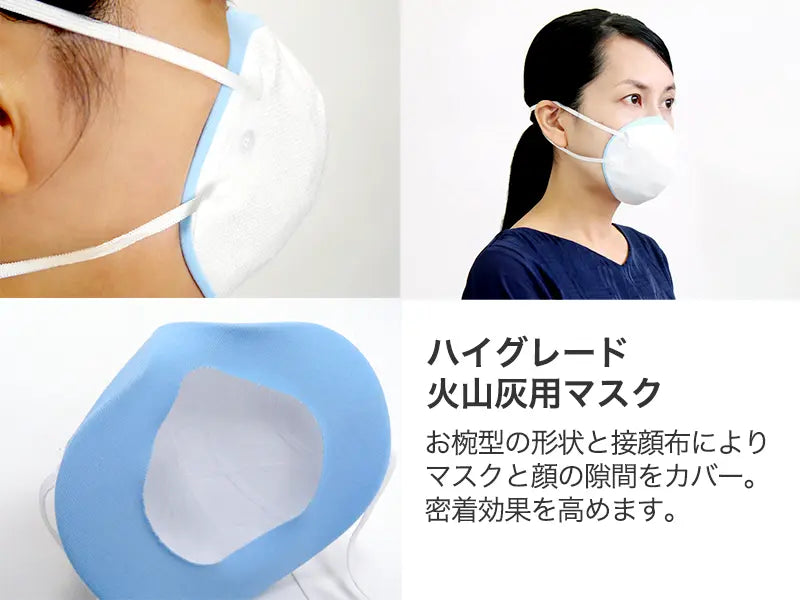 火山灰対策マスク・ゴーグルセット